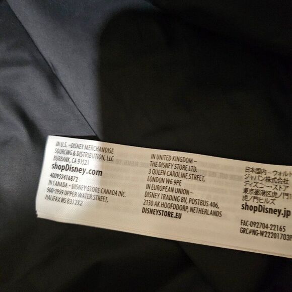 Disney National Geographic Avalanche Puffer Jacket XXL Black White - Picture 4 of 9